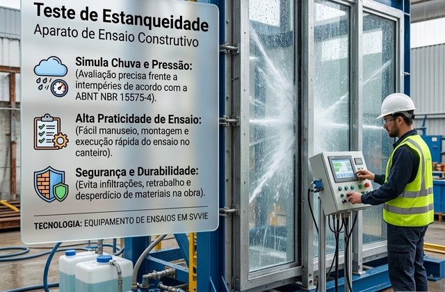 BR 20 2016 011862 5 - Aparato para teste de estanqueidade à água de vedações verticais
