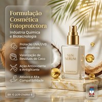 BR 10 2019 014888 8 - Formulações cosméticas fotoprotetoras contendo extrato etanólico das fibras da casca do Cocos nucifera L. (Palmae).