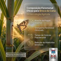 PI 0903698-9 - Composição do feromônio sexual e seu uso no controle da broca de cana-de-açúcar
