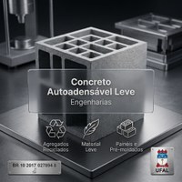 BR 10 2017 027894 8 - Concreto autoadensavel leve com agregados reciclados