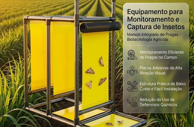 PI 1107292-0 - Equipamento para monitoramento e captura de insetos