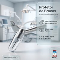 BR 10 2016 005484 2 - Protetor de brocas odontológicas para canetas de alta e baixa rotação