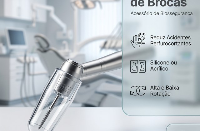 BR 10 2016 005484 2 - Protetor de brocas odontológicas para canetas de alta e baixa rotação