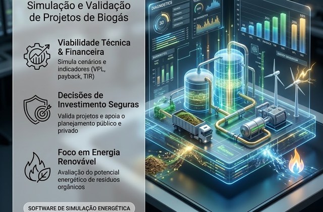 BioGasPower – Simulação e Validação de Projetos de Energia do Biogás