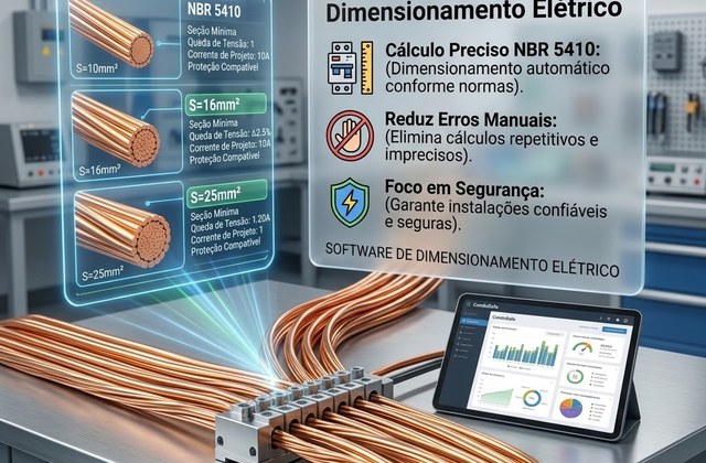 ConduSafe – Cálculo e Dimensionamento de Condutores em BT